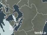 2025年02月08日の熊本県の雨雲レーダー