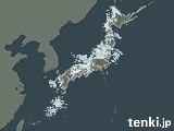 雨雲レーダー(2025年02月09日)