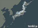 雨雲レーダー(2025年02月10日)