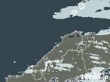 2025年02月10日の島根県の雨雲レーダー