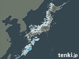 雨雲レーダー(2025年02月21日)