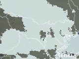 2025年02月22日の東京都の雨雲レーダー