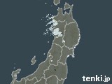 2025年02月25日の東北地方の雨雲レーダー