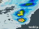 2025年03月03日の東京都(伊豆諸島)の雨雲レーダー