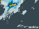 2025年03月12日の東京都(伊豆諸島)の雨雲レーダー