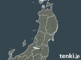 2025年03月13日の東北地方の雨雲レーダー