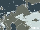 2025年03月13日の福岡県の雨雲レーダー