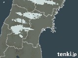 2025年03月14日の宮城県の雨雲レーダー