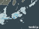 2025年03月31日の東京都(伊豆諸島)の雨雲レーダー