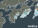 2025年07月03日の四国地方の雨雲レーダー