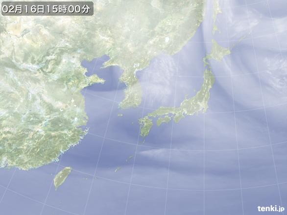 気象衛星(水蒸気)