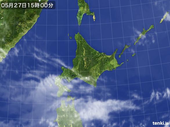 実況天気図(2015年05月27日)