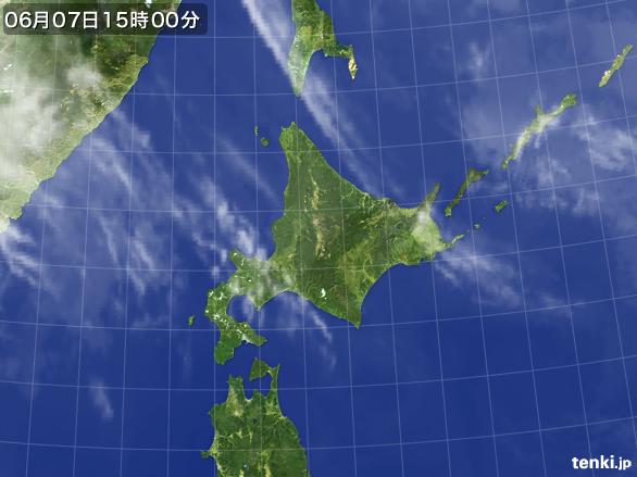 実況天気図(2015年06月07日)