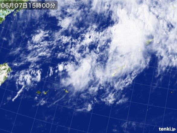 実況天気図(2015年06月07日)