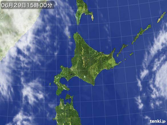 実況天気図(2015年06月29日)
