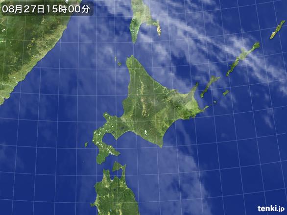 実況天気図(2015年08月27日)
