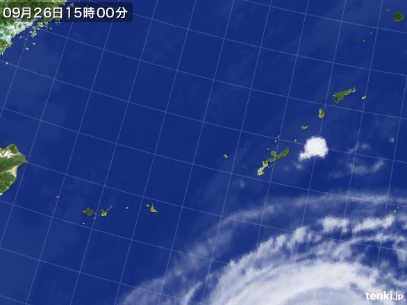 実況天気図(2015年09月26日)