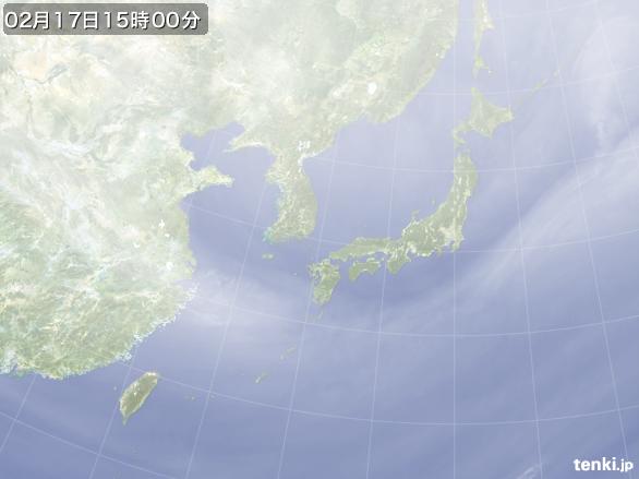 気象衛星(水蒸気)