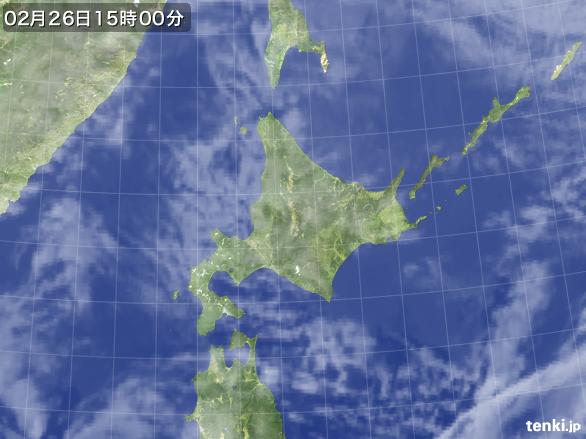 実況天気図(2016年02月26日)