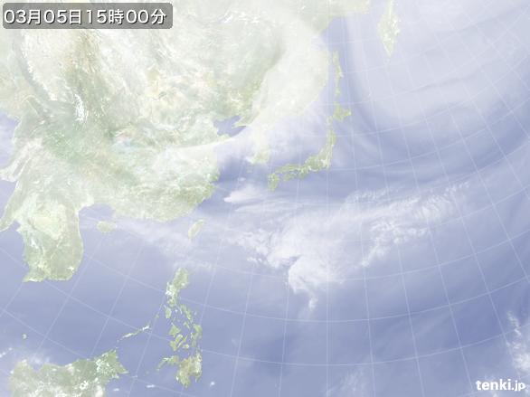 気象衛星(水蒸気)