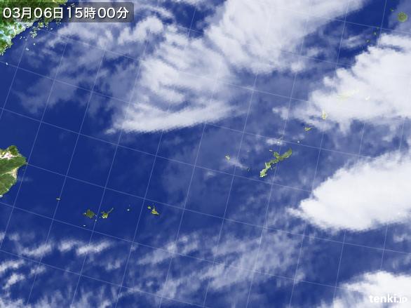 実況天気図(2016年03月06日)