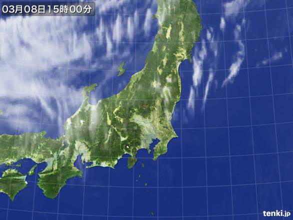 実況天気図(2016年03月08日)