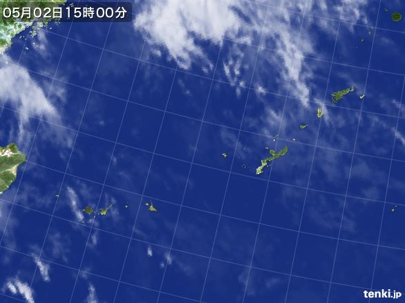 実況天気図(2016年05月02日)