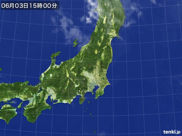 実況天気図(2016年06月03日)