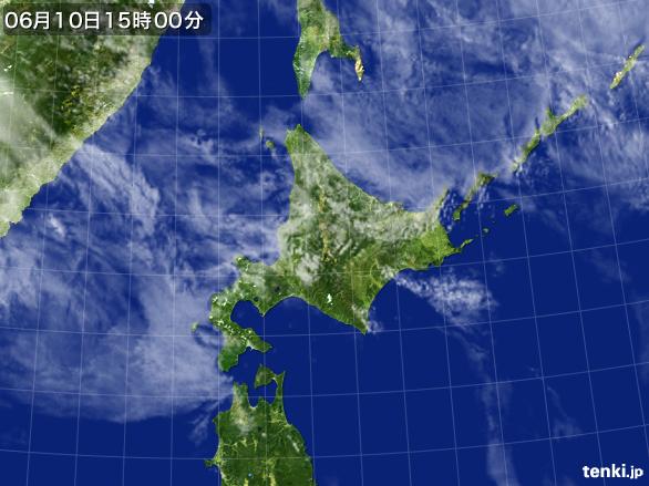 実況天気図(2016年06月10日)