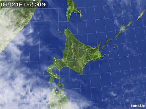実況天気図(2016年06月24日)