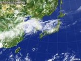 2016年07月04日の気象衛星