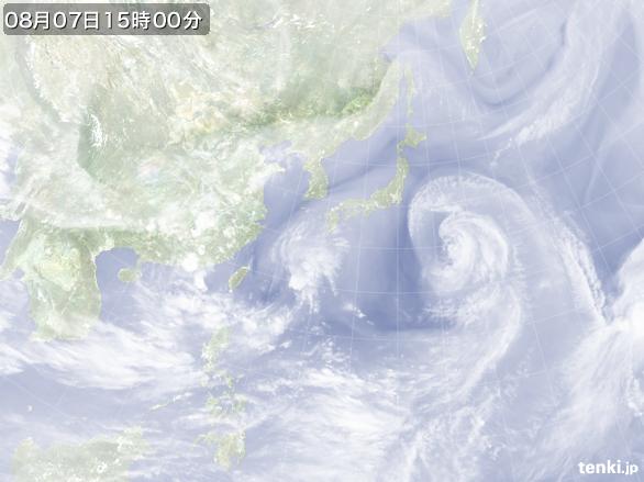 気象衛星(水蒸気)