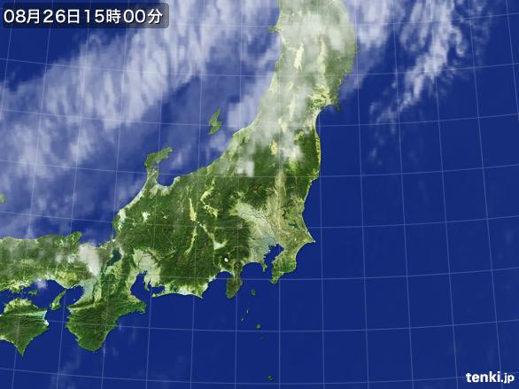 実況天気図(2016年08月26日)