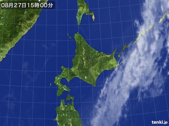 実況天気図(2016年08月27日)