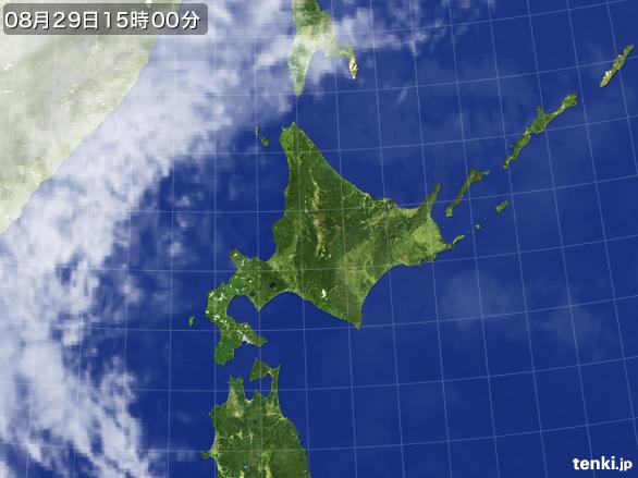 実況天気図(2016年08月29日)