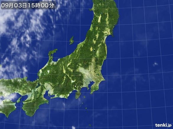 実況天気図(2016年09月03日)
