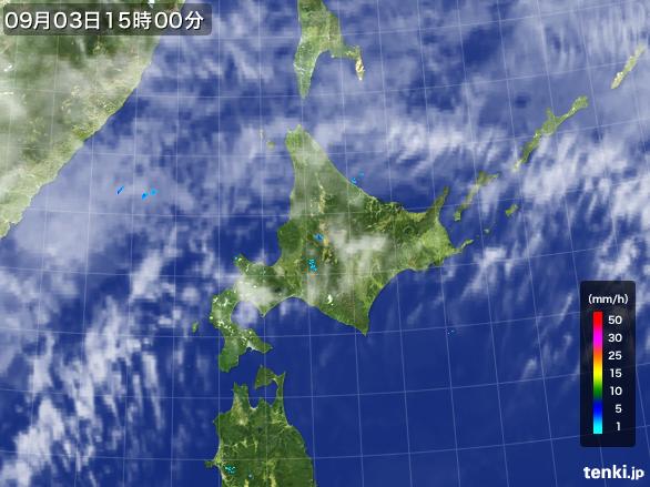 実況天気図(2016年09月03日)