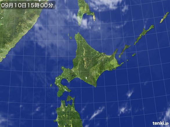 実況天気図(2016年09月10日)
