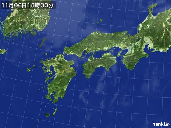 実況天気図(2016年11月06日)