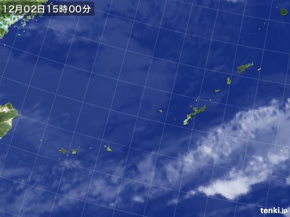 実況天気図(2016年12月02日)