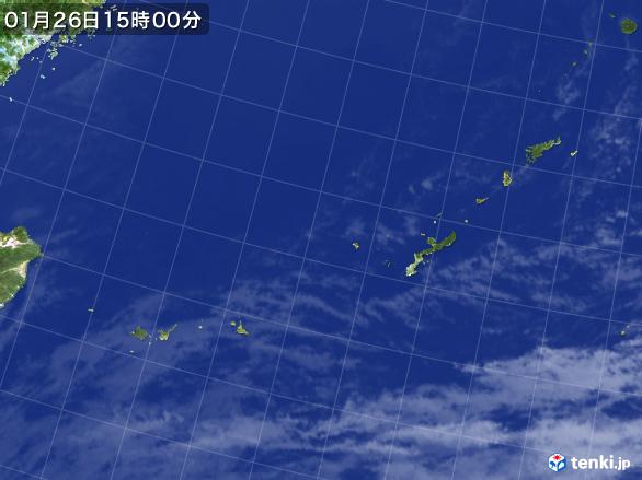 実況天気図(2017年01月26日)