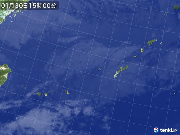 実況天気図(2017年01月30日)