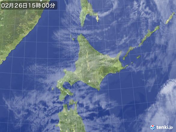 実況天気図(2017年02月26日)