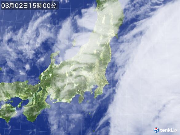 実況天気図(2017年03月02日)