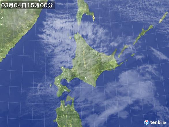 実況天気図(2017年03月04日)