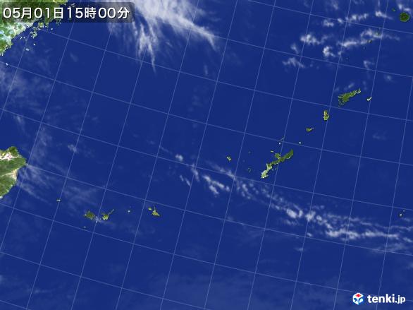 実況天気図(2017年05月01日)