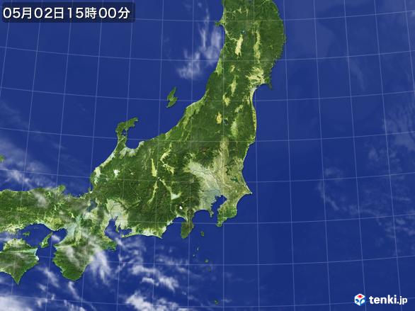 実況天気図(2017年05月02日)