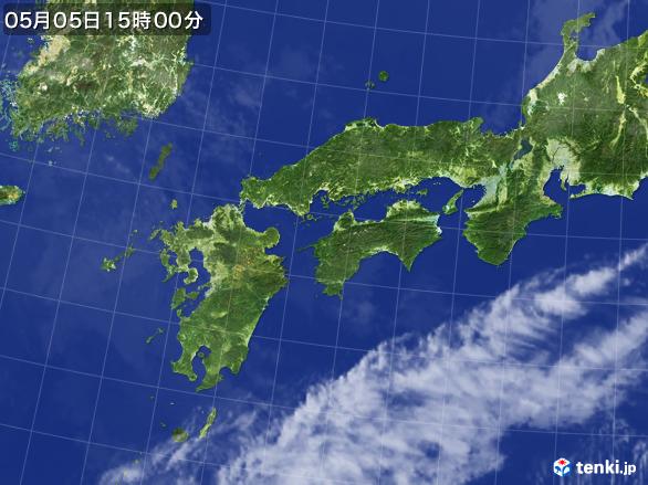 実況天気図(2017年05月05日)