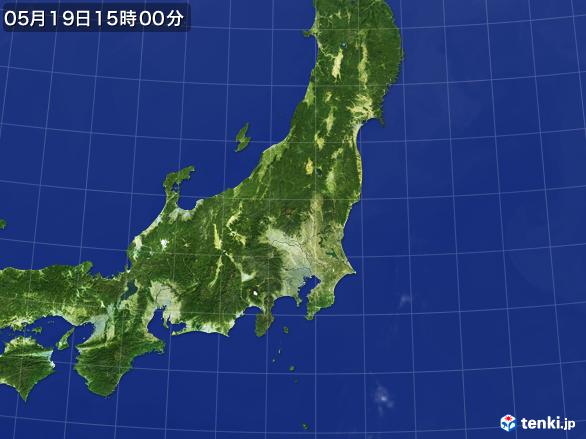 実況天気図(2017年05月19日)