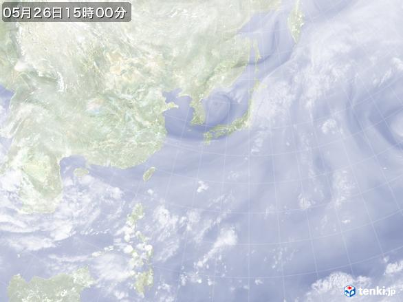 実況天気図(2017年05月26日)